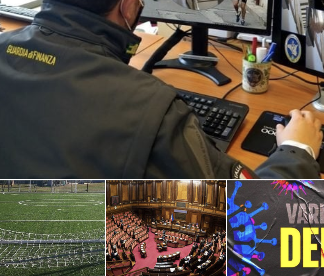 #Tanomattinale 9 luglio 2021: furbetti del cartellino, bambino schiacciato dalla porta del calcetto, Senato per votanti 18enni, Coviddi in aumento