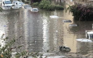 Uno scenario che ricorda quello della così detta alluvione di Santa Rosalia a circa un anno esatto...