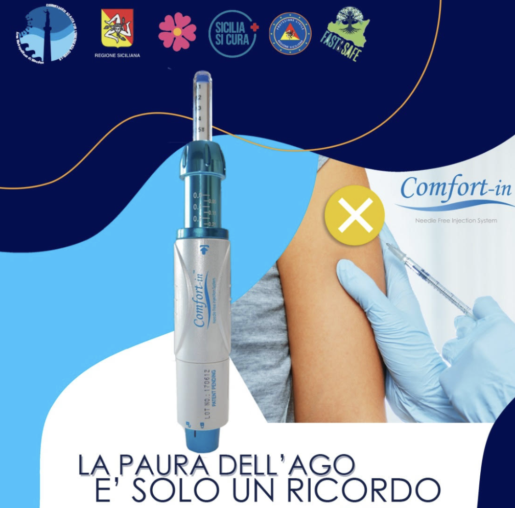 A Messina vaccini senza puntura: sono i primi in Europa