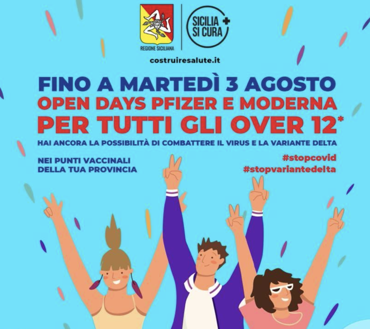 “Open Days” fino al 3 agosto per tutti, dai 12 anni in su