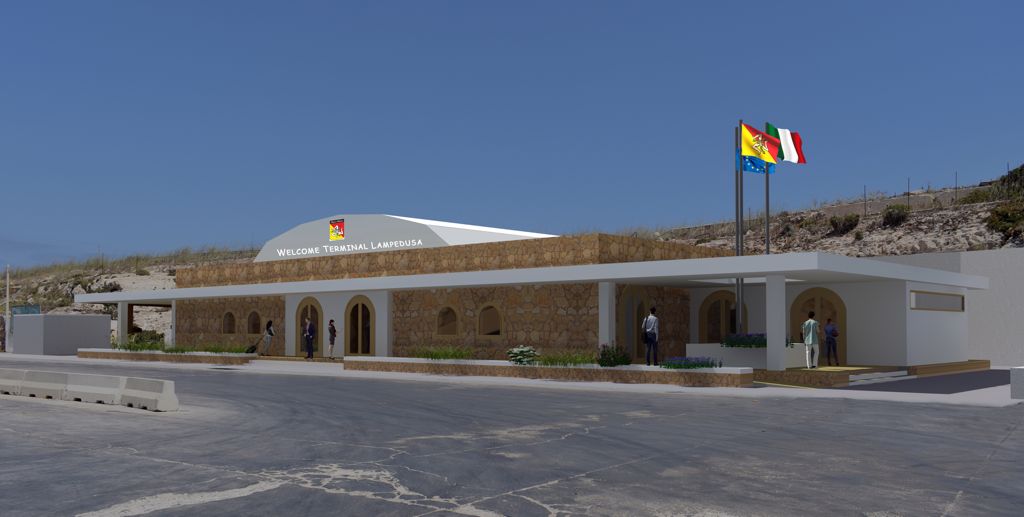 Lampedusa, ristrutturazione della stazione marittima