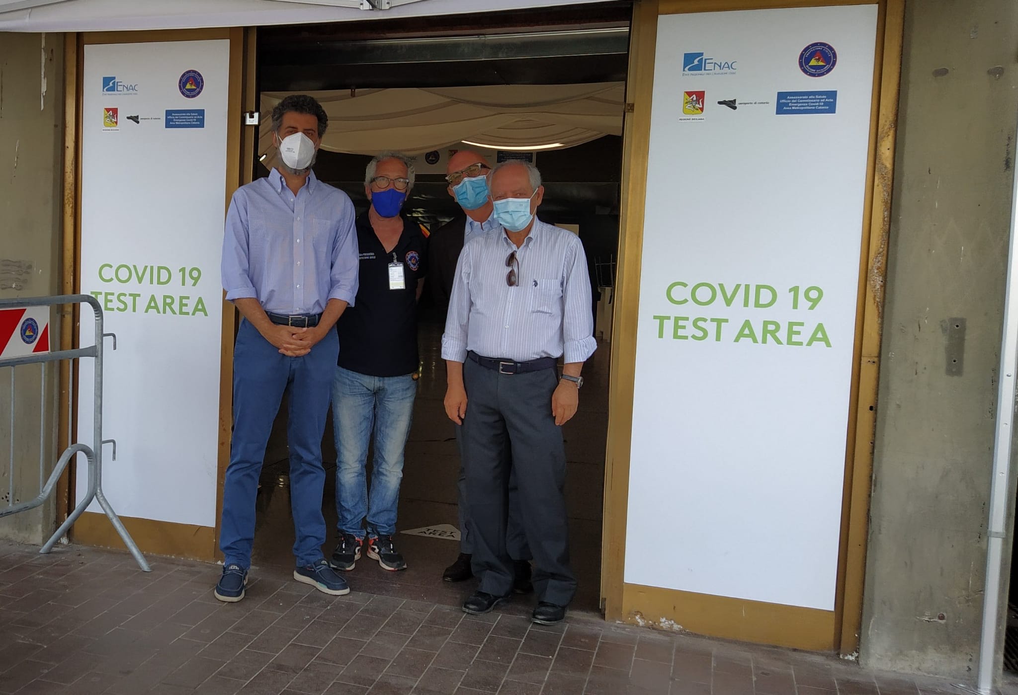 Riattivata l’area screening all’aeroporto di Catania