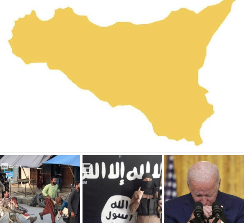 Tanomattinale 27 agosto 2021: venerdì giallo Sicilia, giovedì rosso sangue Kabul