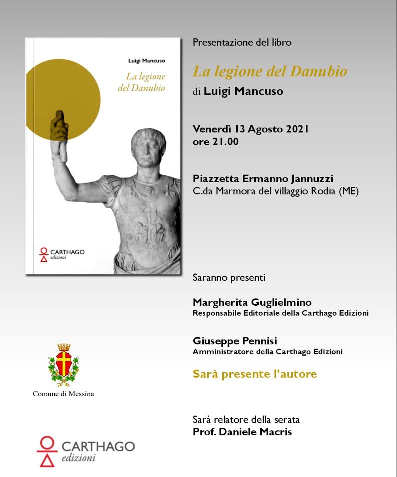 “La legione del Danubio’ di Luigi Mancuso: un tour per la Sicilia