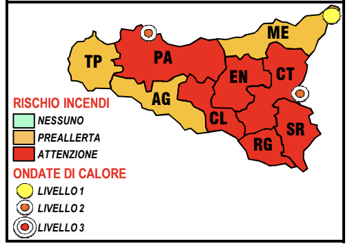 Allerta rossa per ondata di calore oggi e domani: Palermo fino a 41°