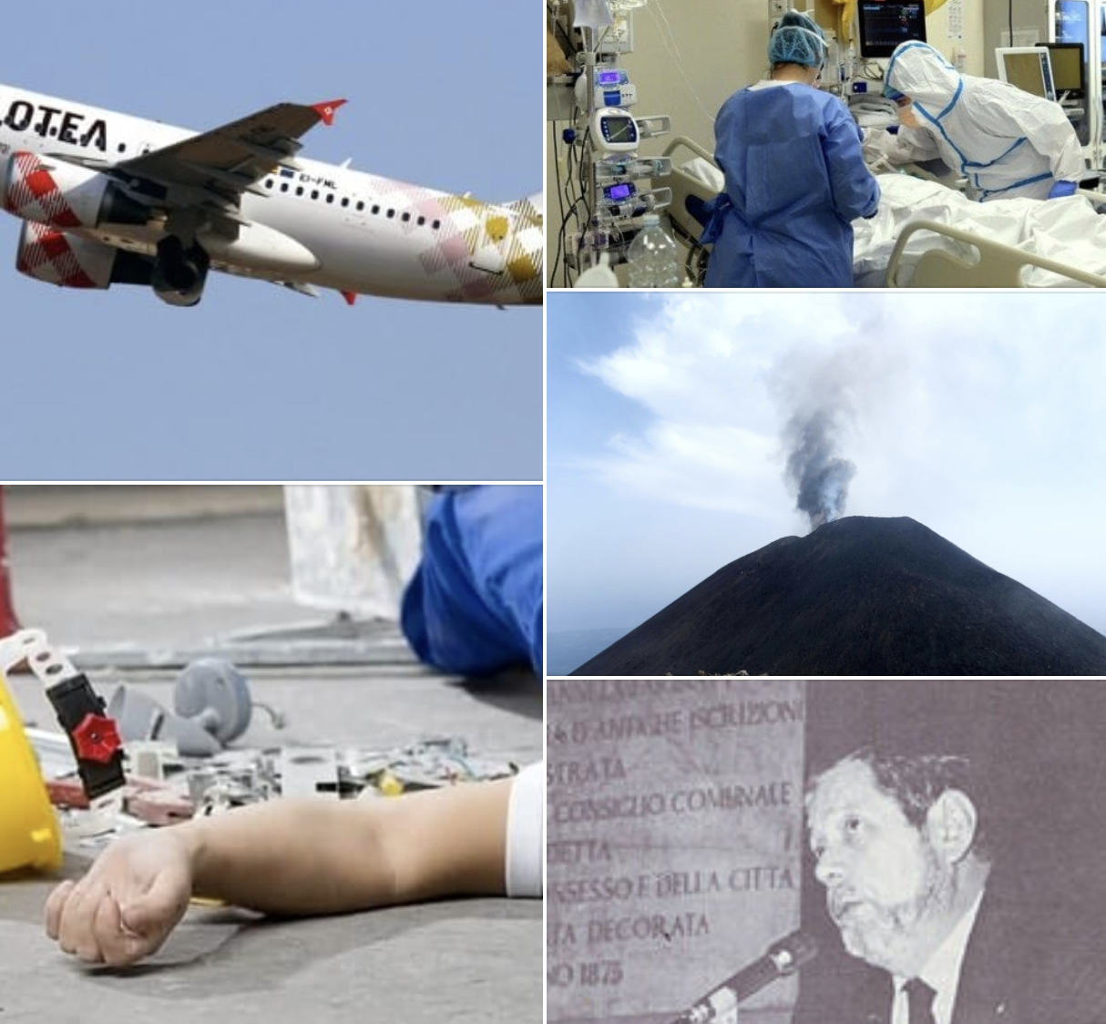 #Tanomattinale 11 agosto 2021: gli angeli in volo, il lavoro che uccide, la Sicilia lanciata verso il giallo  l’eroe Giaccone