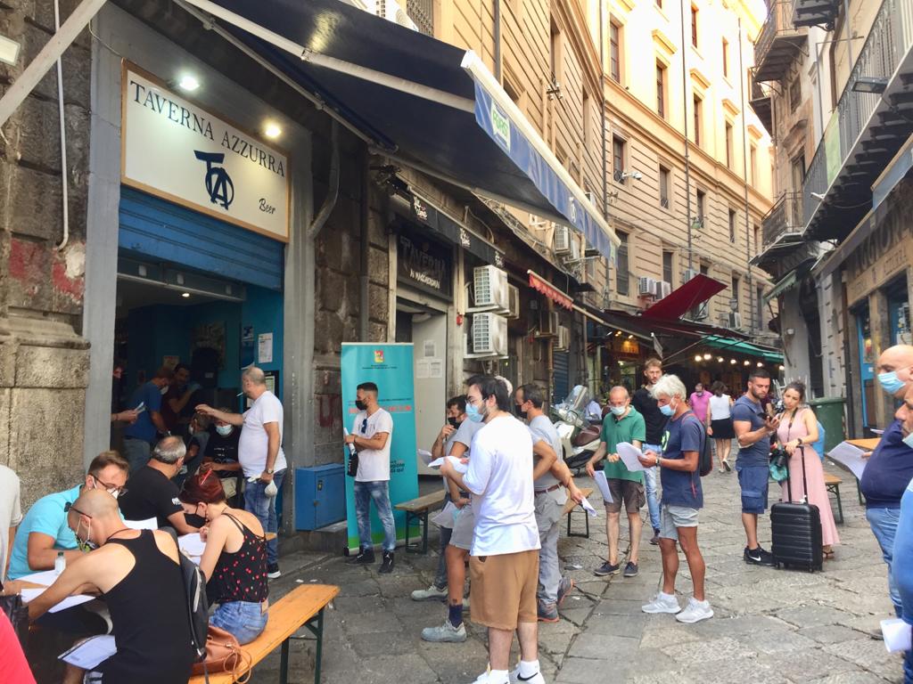 Vucciria e Brancaccio, più di 400 vaccinati in due giorni