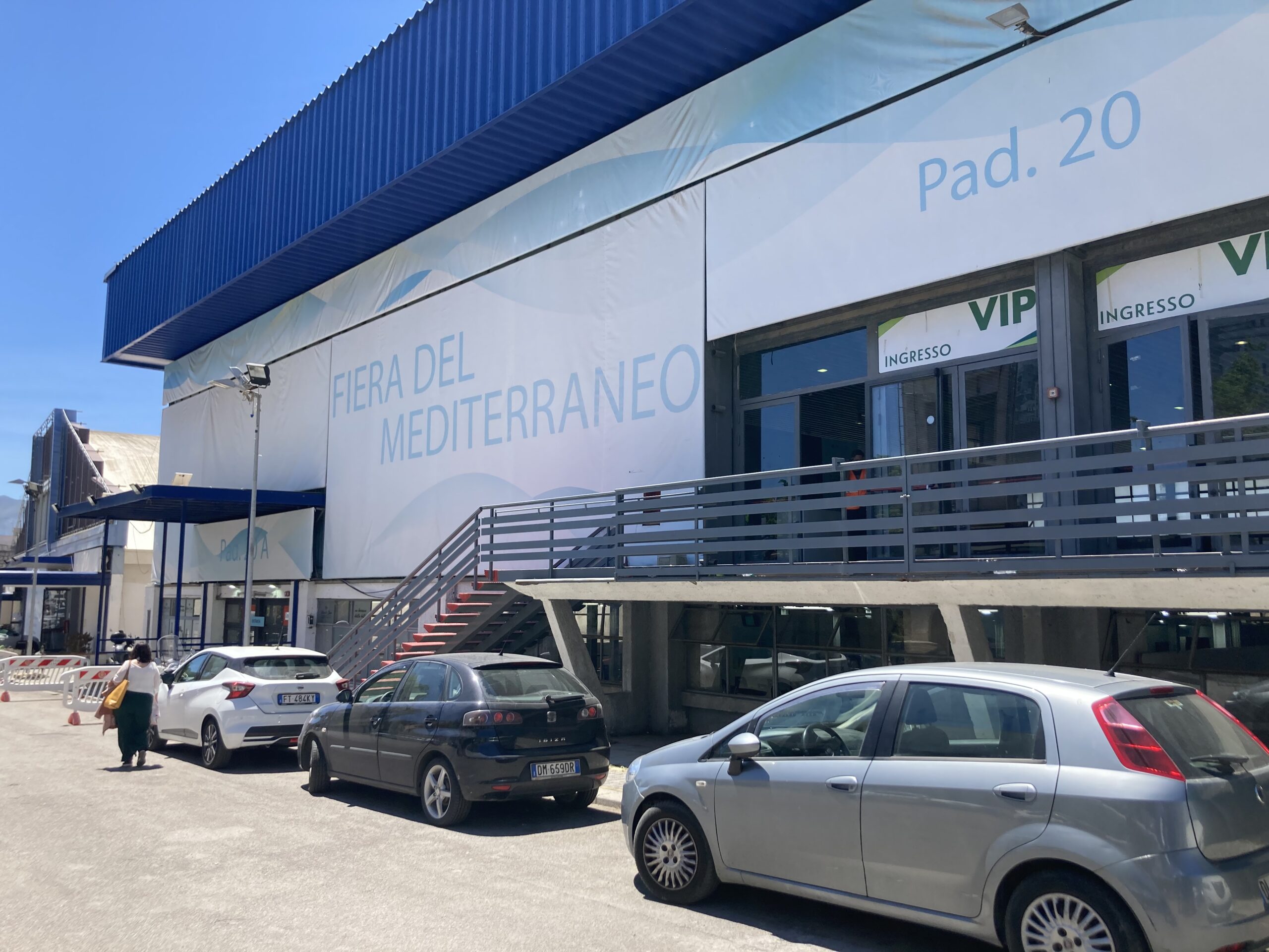 Tamponi drive-in alla Fiera del Mediterraneo, nuovi orari