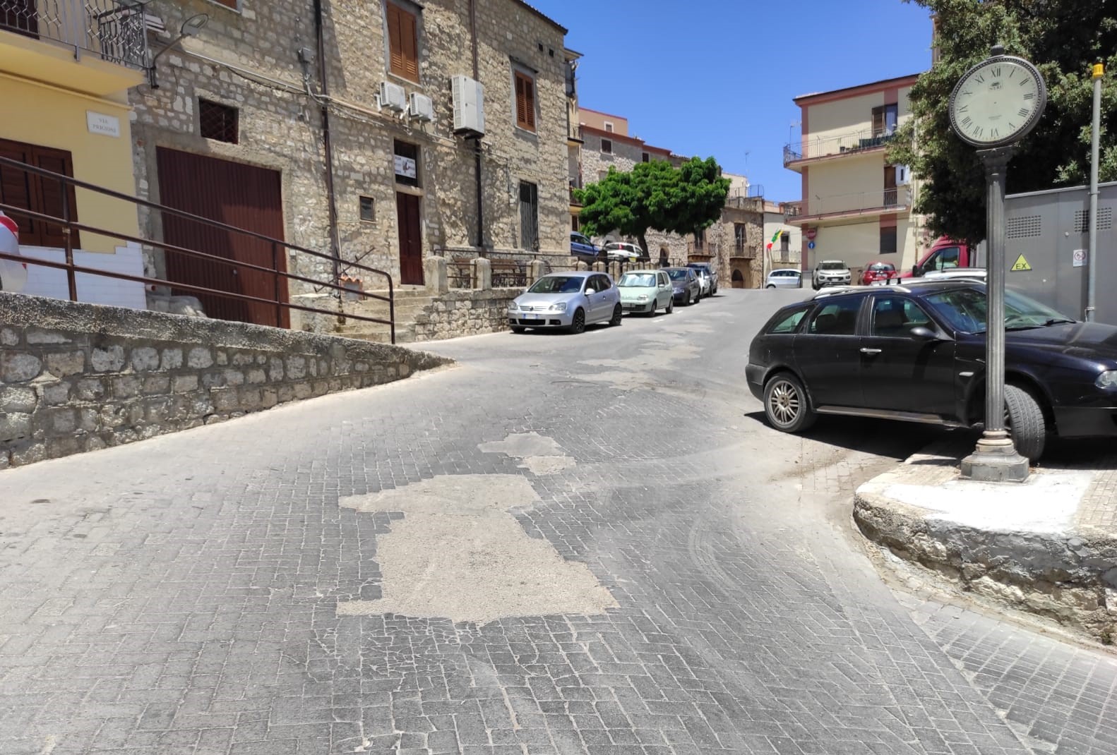 Dissesto a Castronovo di Sicilia, al via i lavori in piazza Passalacqua