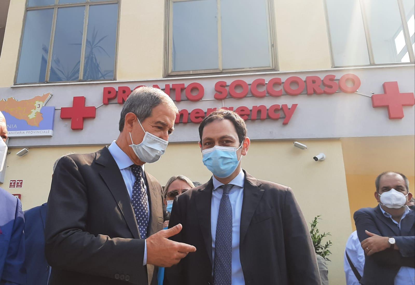Inaugurato nuovo Pronto soccorso di Giarre alla presenza di Musumeci e Razza