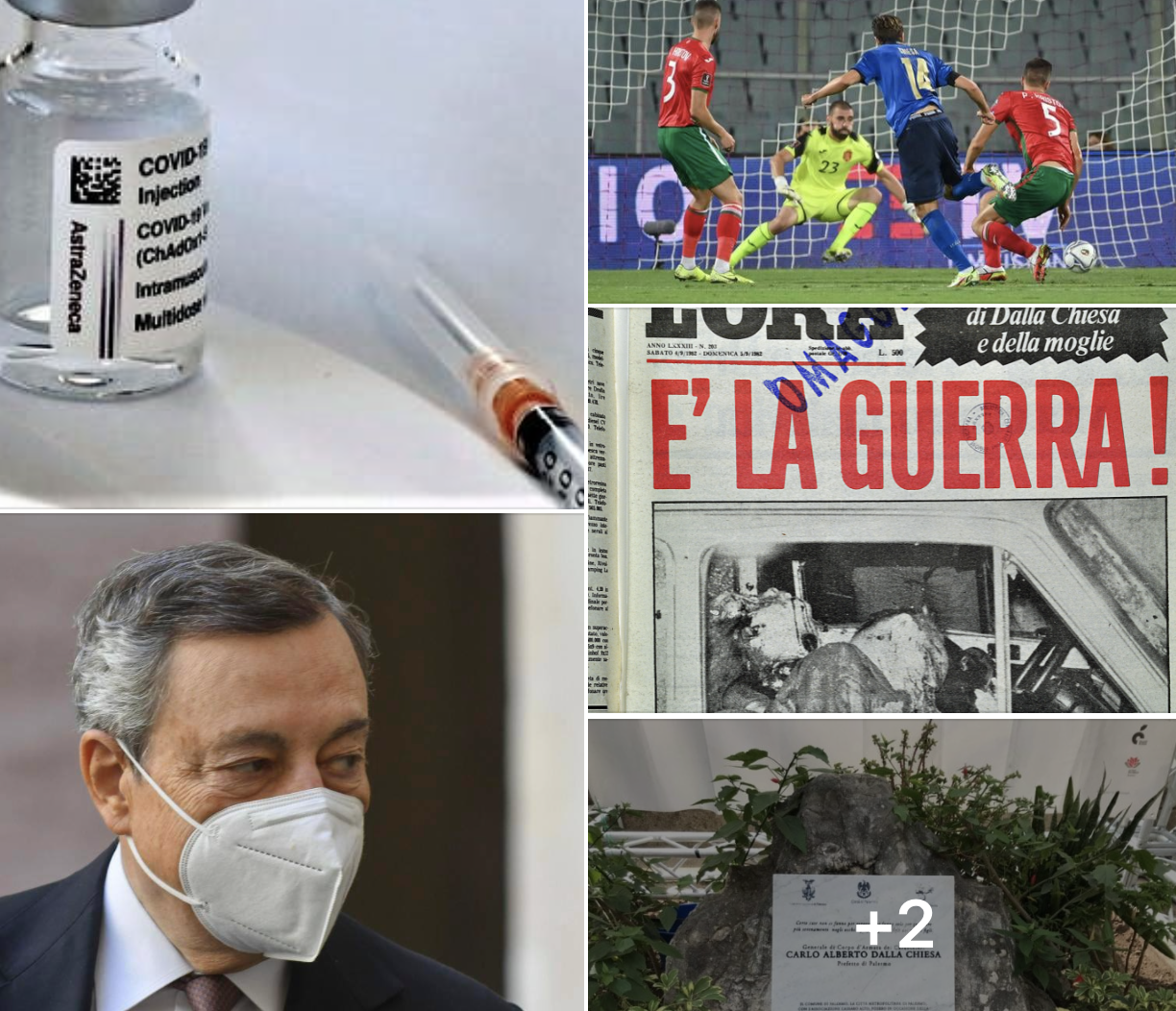 #Tanomattinale 3 settembre 2021: no vax e danni collaterali, Super Tutto e vaccini, delusione azzurra, Dalla Chiesa