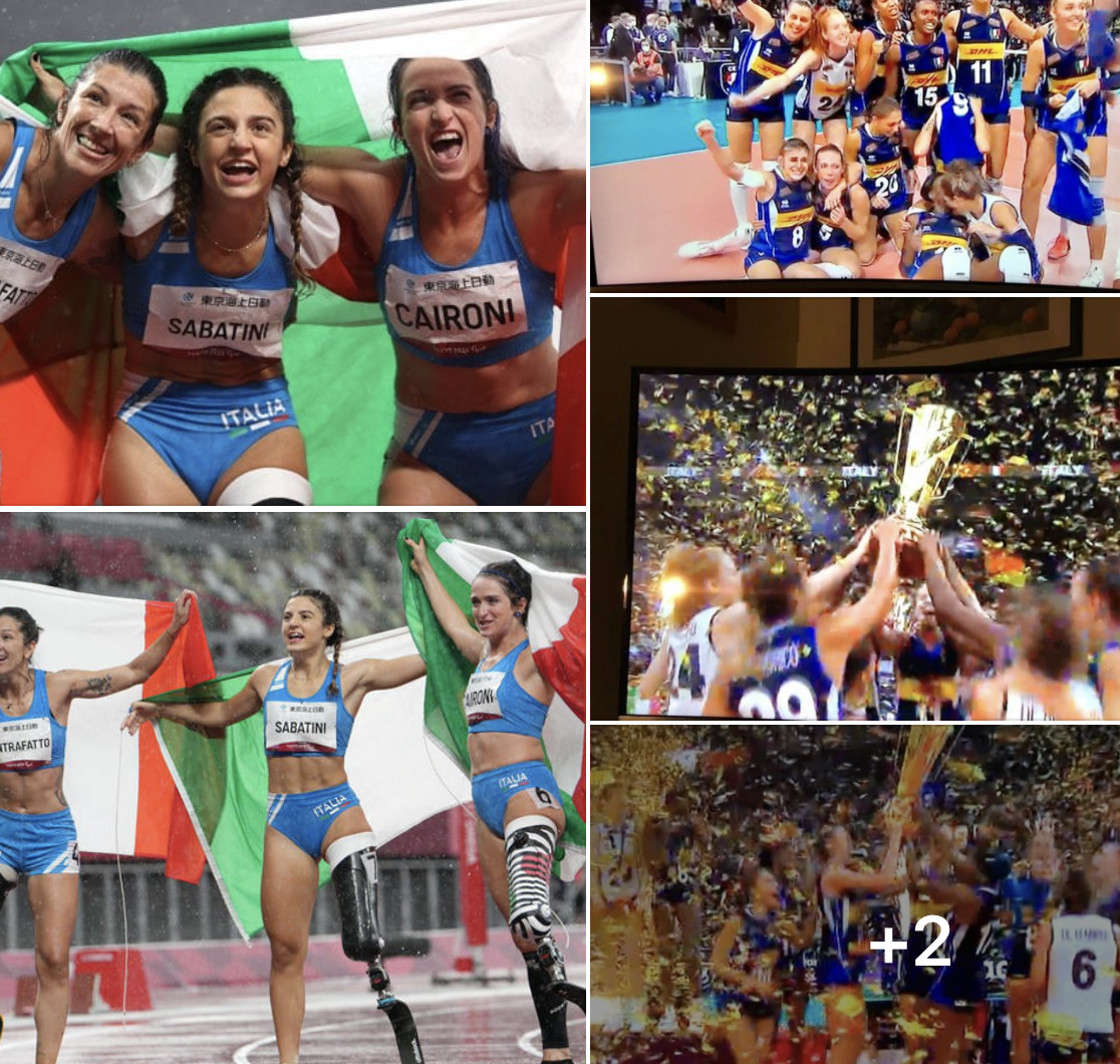 #Tanomattinale 2021: viva le donne italiane, straordinarie anche nello sport; onore al sindaco-pescatore