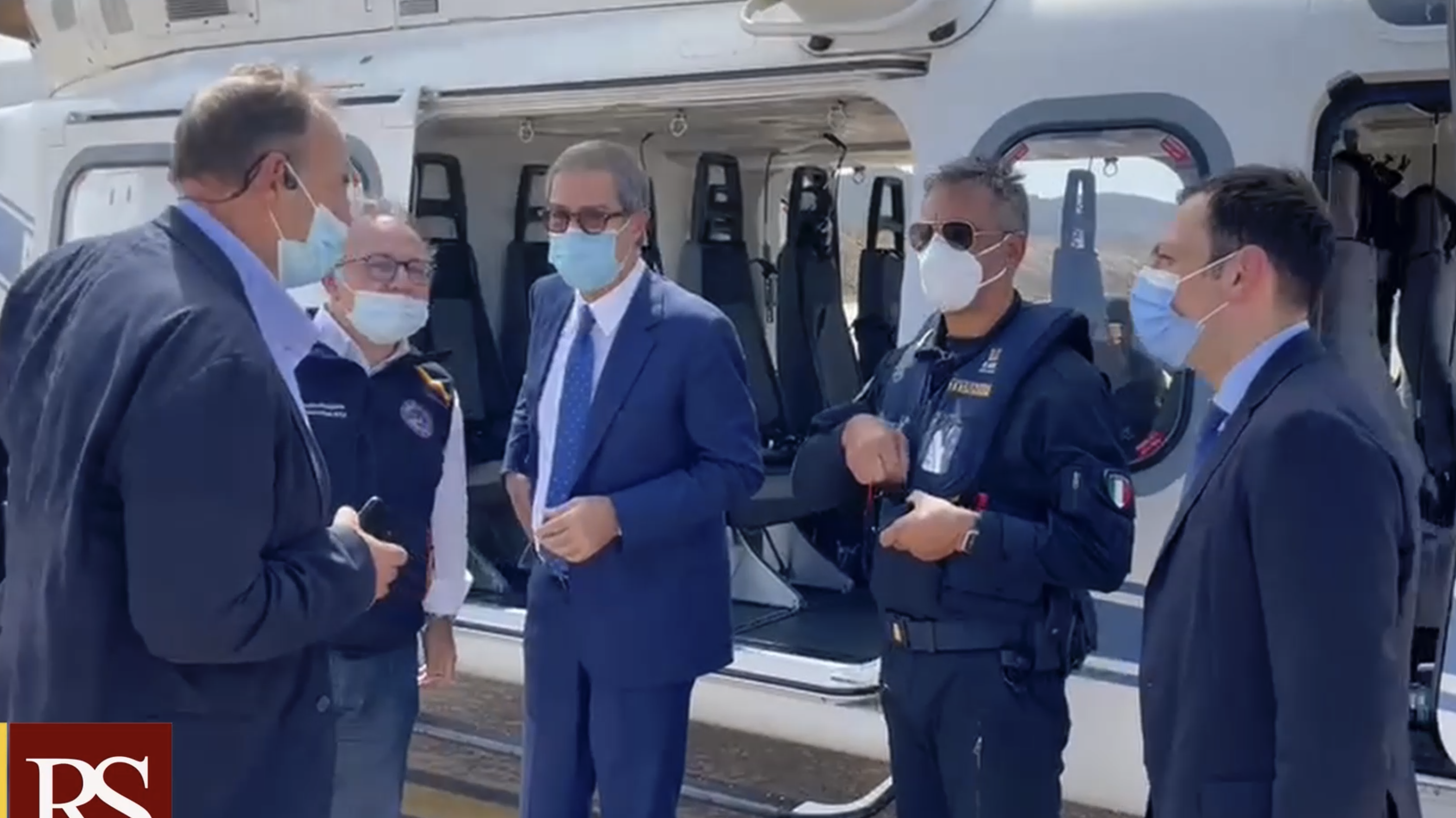 Musumeci a Pantelleria per visitare le zone colpite dalla tromba d’aria