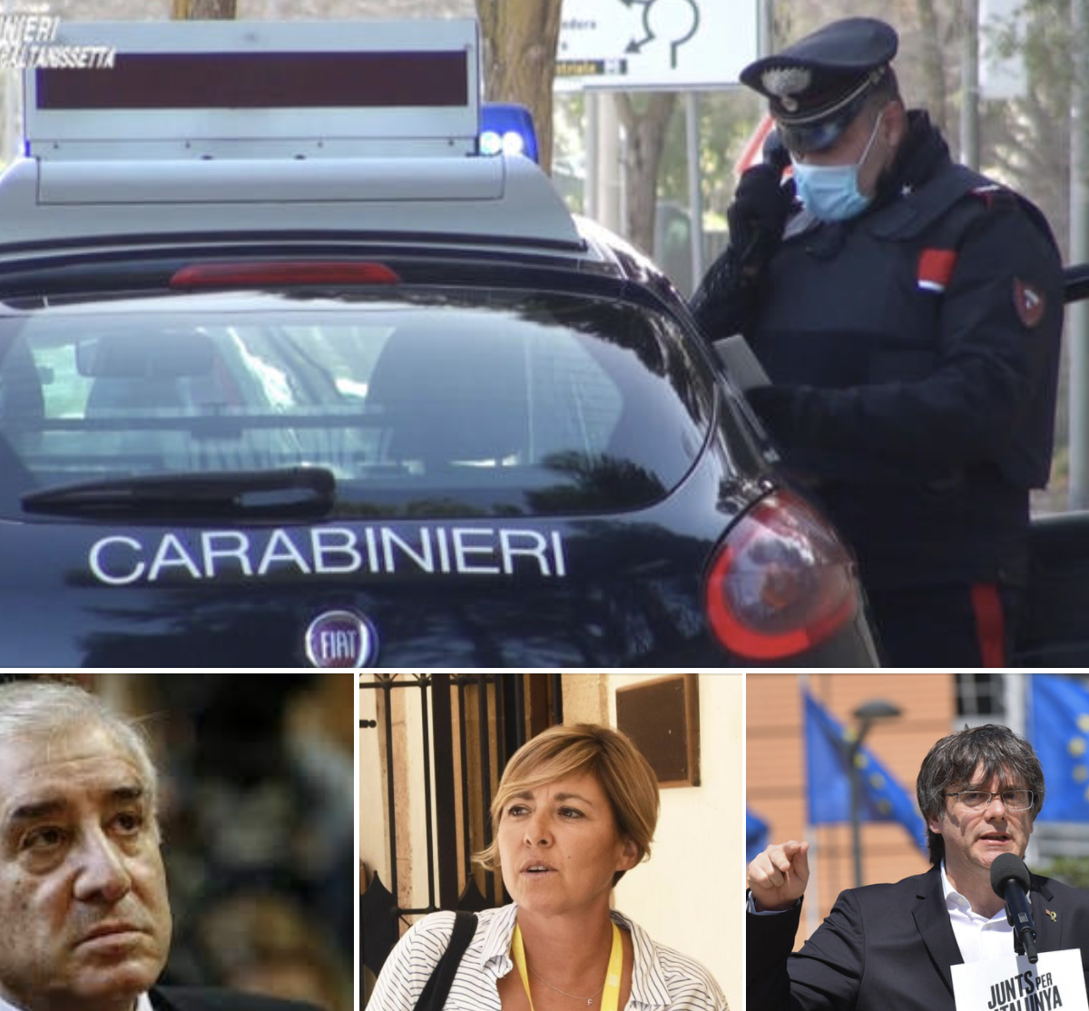 #Tanomattinale 24 settembre 2021: operazione anti Stidda, la sentenza trattativa, il leader catalano arrestato