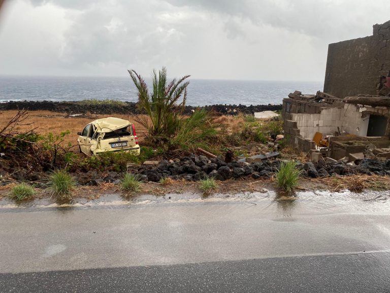 Tromba d’aria Pantelleria, Giunta delibera richiesta di stato di calamità