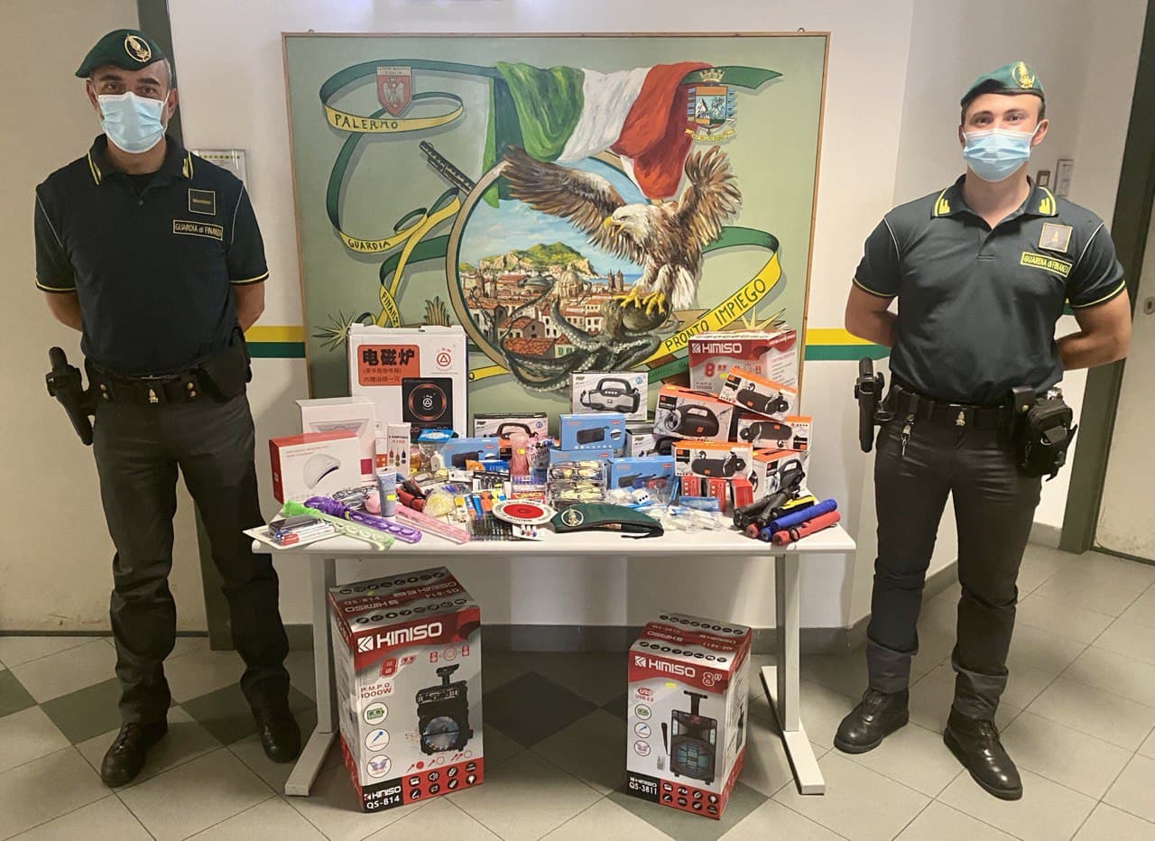 Sequestrati oltre 600 articoli non sicuri: sanzioni per 8mila euro