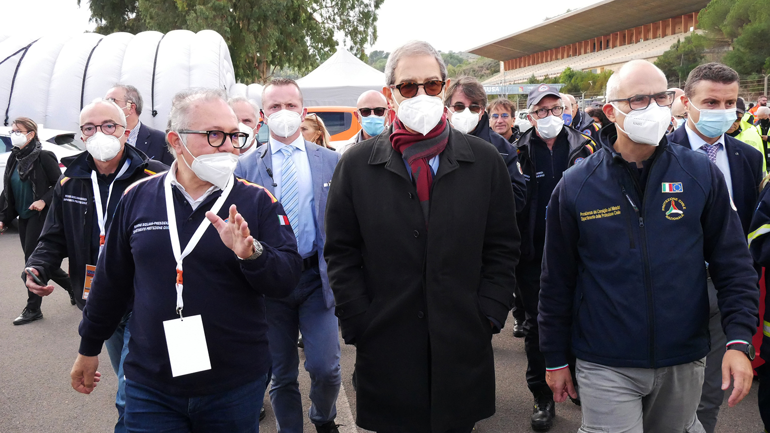 Giornate del volontariato, esercitazione della Protezione civile