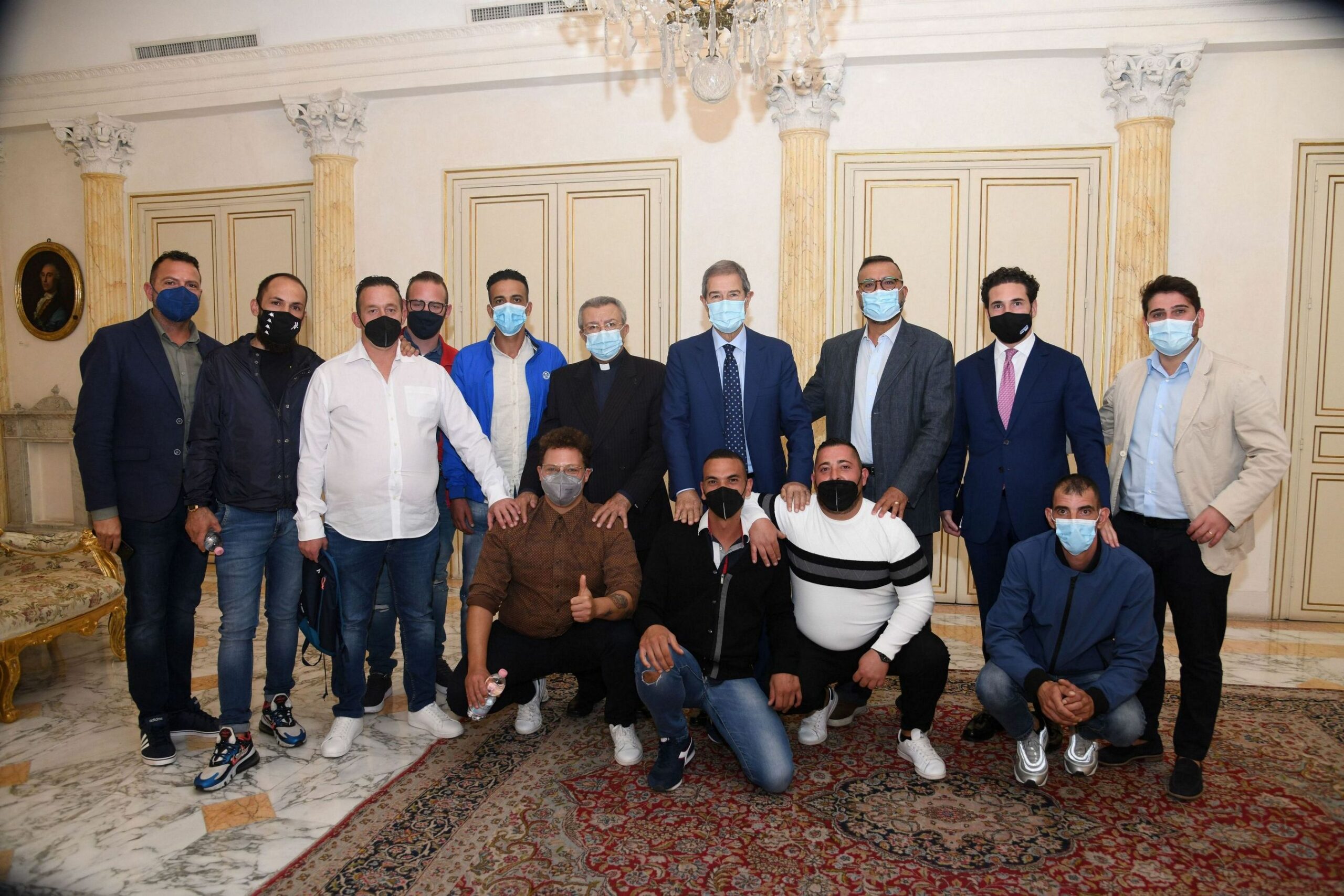 Musumeci incontra operatori ed ex tossicodipendenti della Casa dei giovani