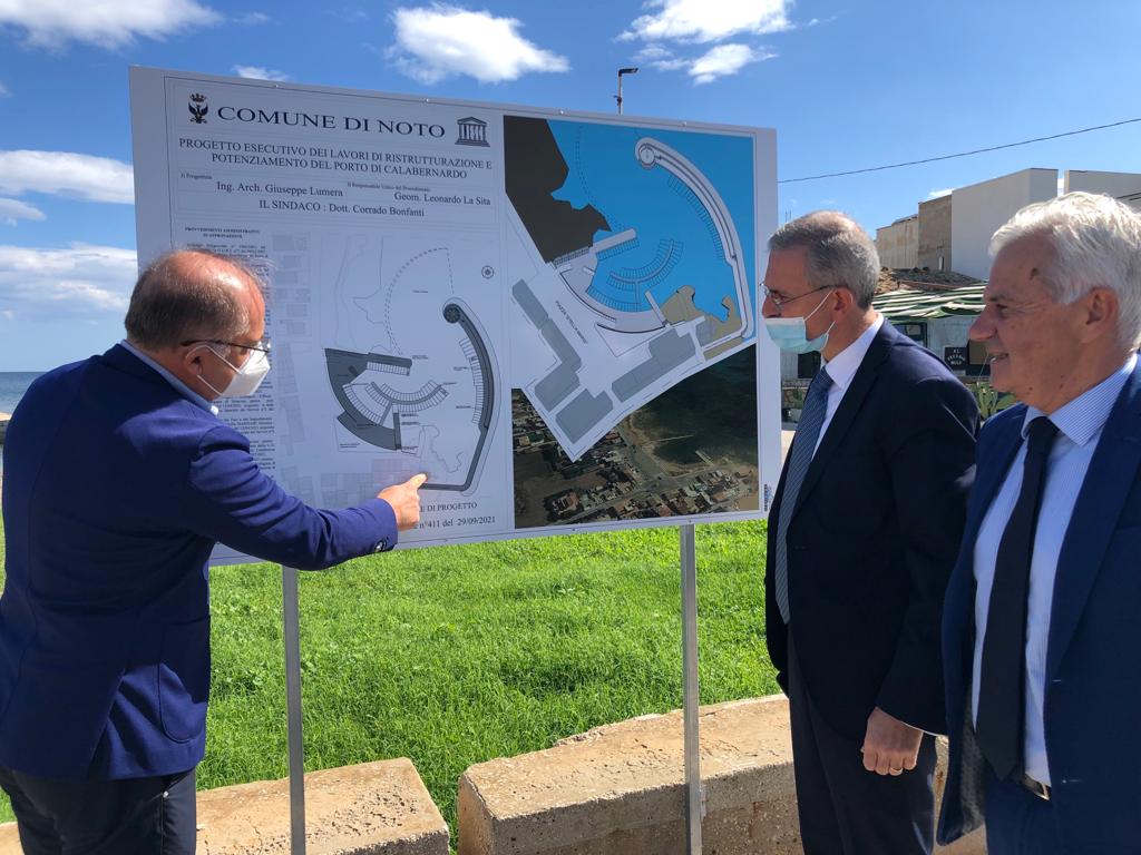 Falcone: “Investiamo 7 milioni, Noto avrà il suo porto”