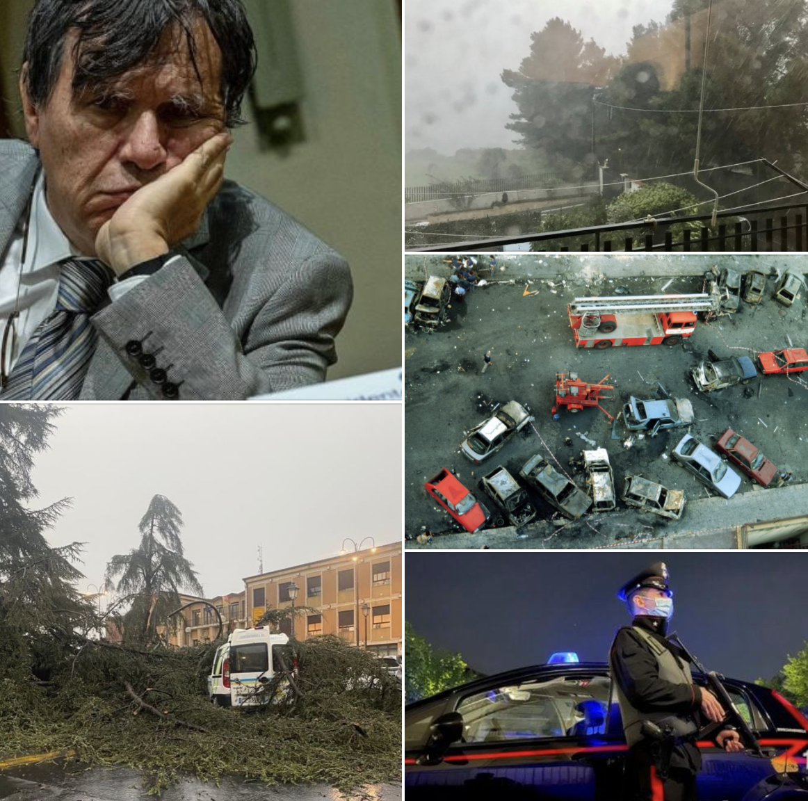 #Tanomattinale 6 ottobre 2021: il Nobel e il caos, la tempesta, Borsellino quater, femminicidio nel Torinese