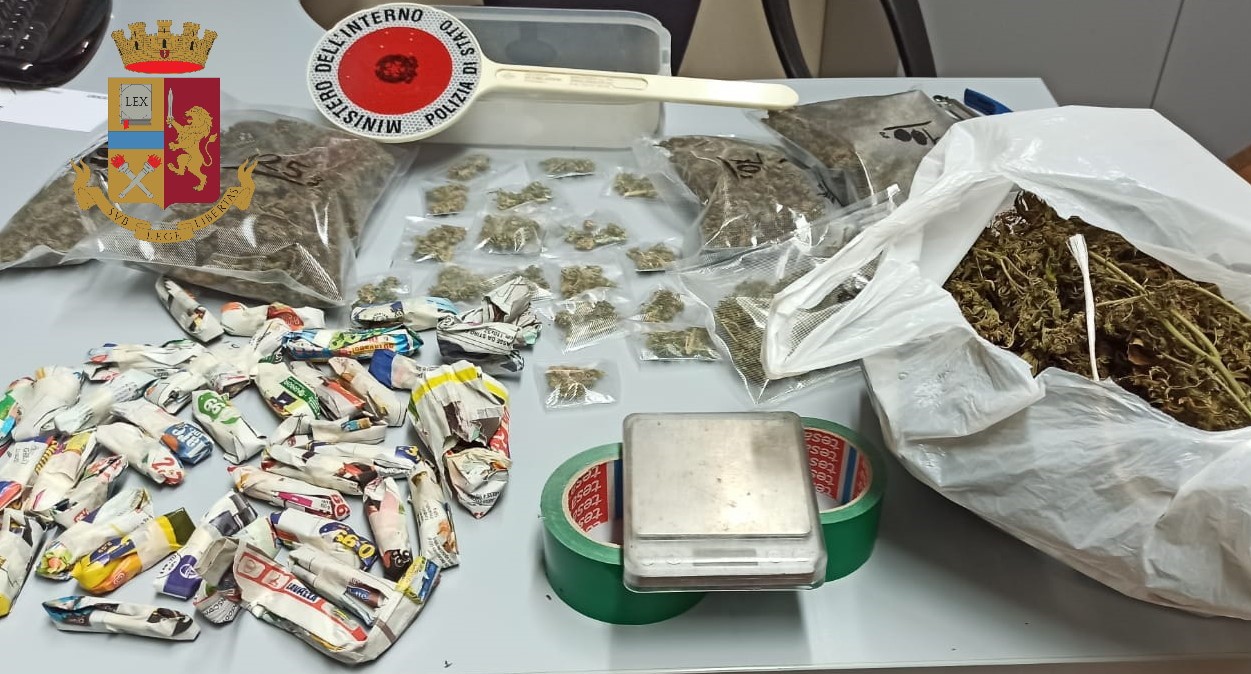 Trovato con un chilo di marijuana in casa, arrestato un uomo di Partinico