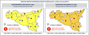 La Protezione civile regionale ha diffuso un aggiornamento delle previsioni di rischio metereologico...