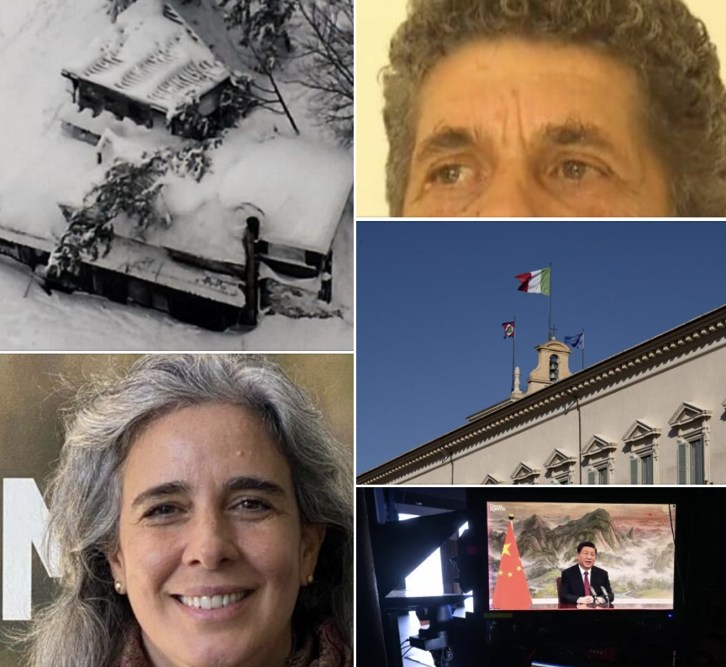 #Tanomattinale 18 gennaio 2022: Rigopiano 5 anni dopo, un nuovo studio: “la causa fu la nevicata, non il terremoto”, la pandemia delle disuguaglianze, Agata sarebbe stata uccisa dal compagno della madre, il Colle più lontano dal vecchio B, Xi più bastone che carota