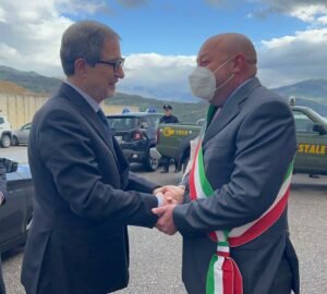 Visita ufficiale del presidente della Regione Nello Musumeci a Pettineo e Motta d'Affermo, nel...