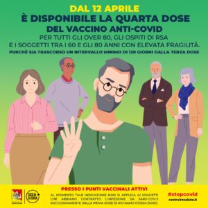 Via libera in Sicilia alla seconda dose di richiamo (quarta dose) con vaccino a mRNA, presso i punti...
