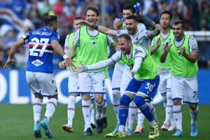GENOVA (ITALPRESS) – La Sampdoria festeggia la salvezza con una goleada casalinga, la Fiorentina...