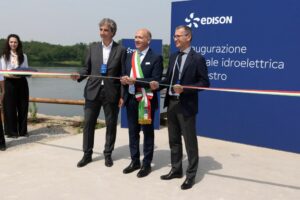 PALESTRO (PAVIA) (ITALPRESS) – Edison inaugura la nuova centrale idroelettrica di Palestro, in...