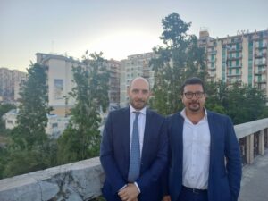 "Ieri il viceministro delle Infrastrutture Alessandro Morelli ha visitato il ponte Oreto...