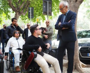 Franco Miceli aveva già incontrato qualche giorno fa un gruppo di persone con disabilità per parlare...
