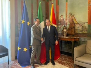 Il presidente dell’Assemblea regionale siciliana, Gianfranco Miccichè, ha ricevuto in visita...
