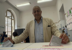 Questi i dati degli exit poll. Franco Miceli (Pd, M5S, Liste civiche): tra il 27 e il 31 per cento...