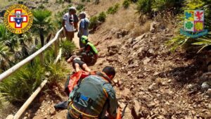 Doppio intervento del Soccorso Alpino e Speleologico Siciliano e dell'82° Csar dell'Aeronautica...