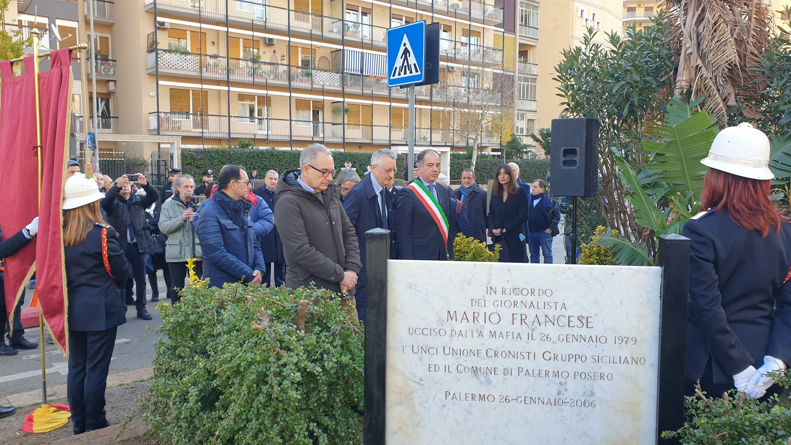 Anniversario Mario Francese, Lagalla: “In prima linea contro la mafia”