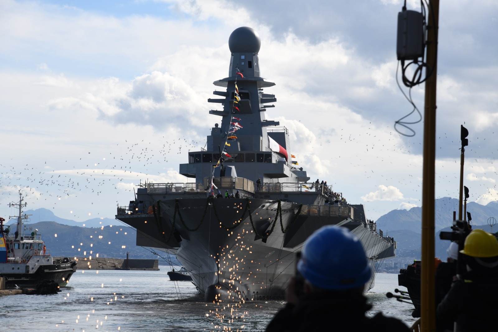 Varo nave Qatar, Schifani: “Eccellente cantieristica navale siciliana”