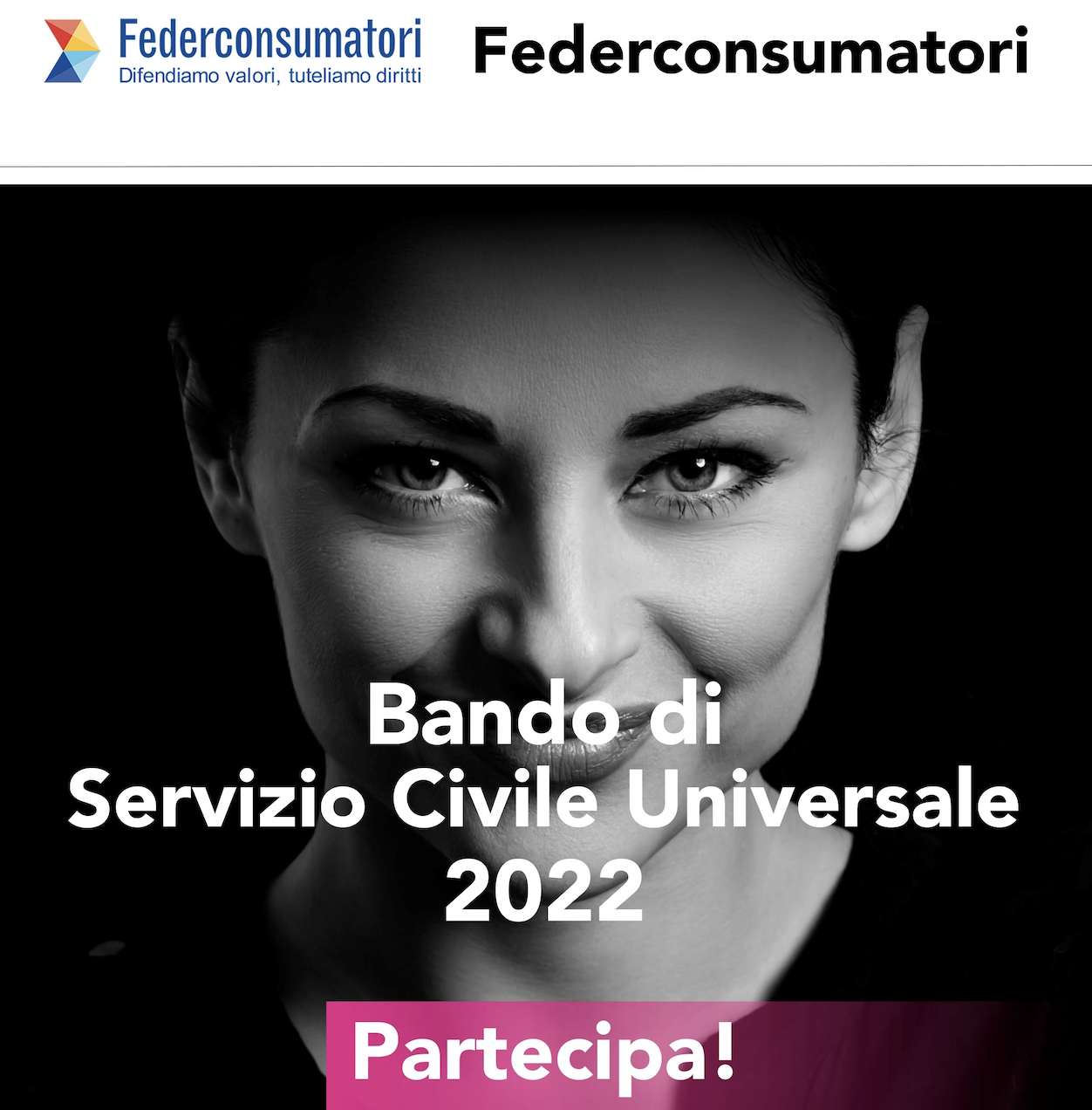 Servizio Civile in Federconsumatori Sicilia: c’è tempo fino al 20 febbraio
