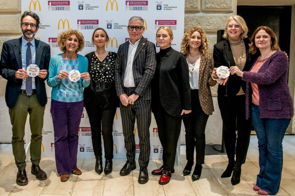 Arriva a Milano l’iniziativa McDonald’s contro la violenza sulle donne