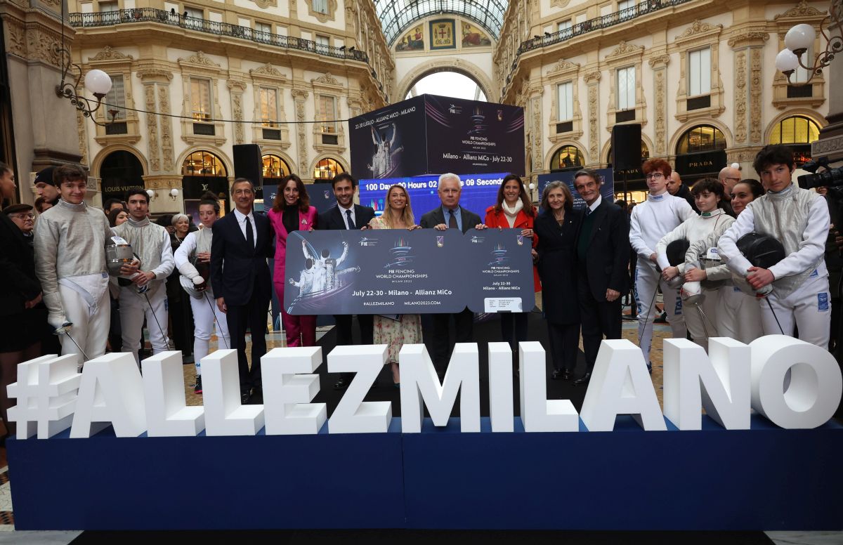 Countdown al via, tra 100 giorni Mondiali di scherma a Milano