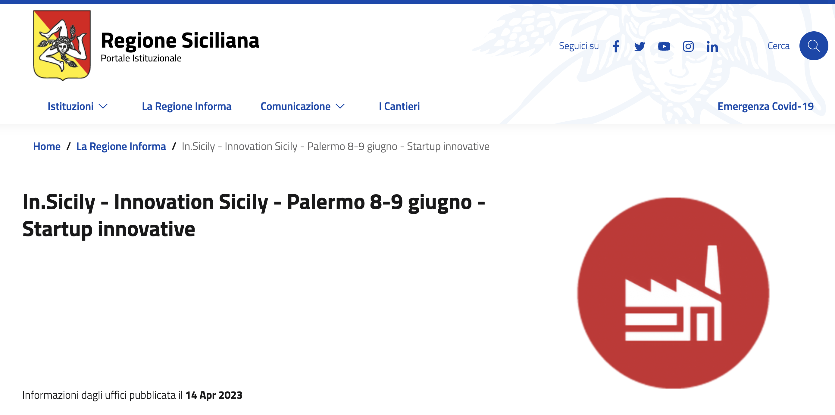 In.Sicily 2023, via alla call per 30 startup innovative siciliane