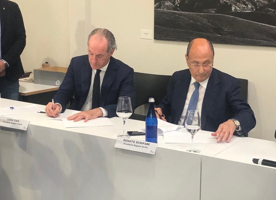Vinitaly, patto Sicilia-Veneto per la tutela dei vini di Pantelleria e Conegliano