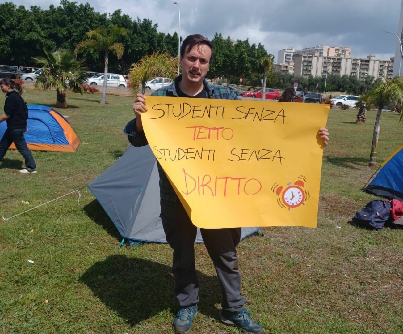 Caro affitti, studenti in tenda anche a Palermo