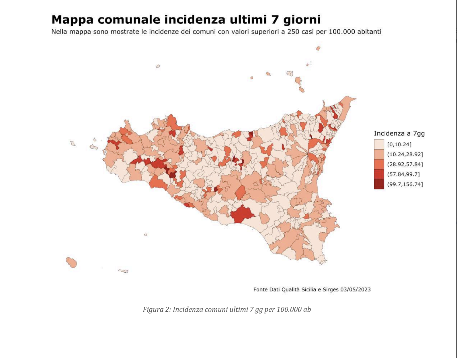 Covid, bollettino settimanale: continua il calo di nuovi casi in Sicilia (-5,6%)