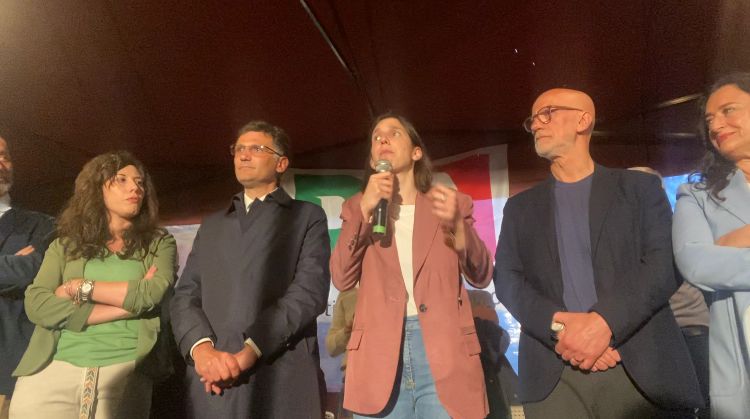Catania, amministrative 2023: Elly Schlein, segretaria nazionale del PD, a Catania