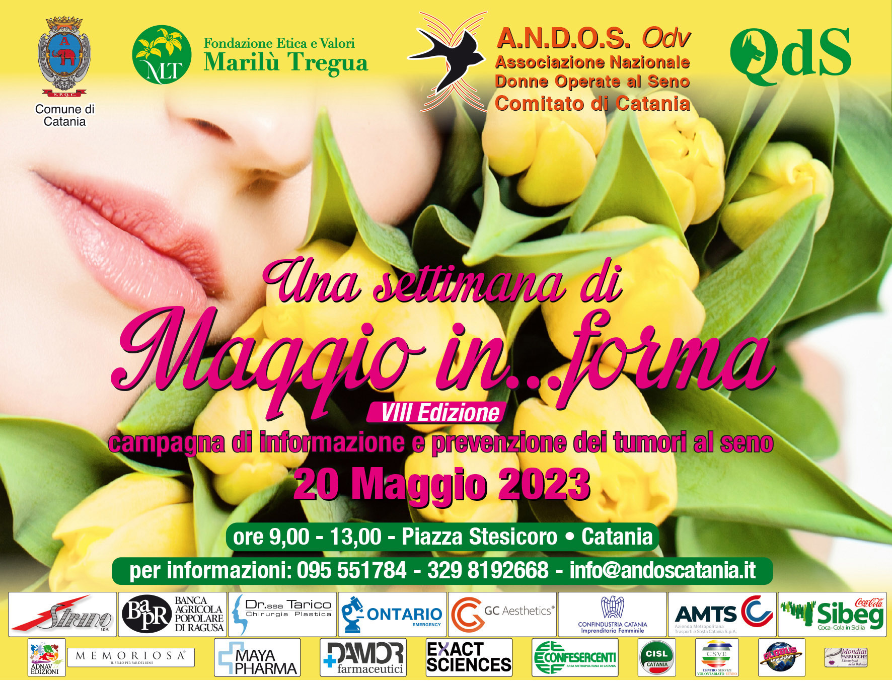 Torna “Maggio in…forma” per la lotta contro il tumore al seno