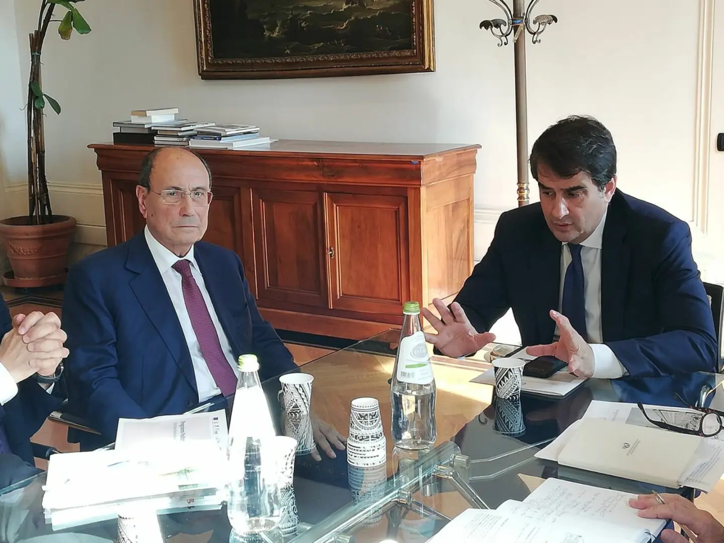 Fitto incontra Schifani “La Sicilia potenziale motore di sviluppo del Sud”