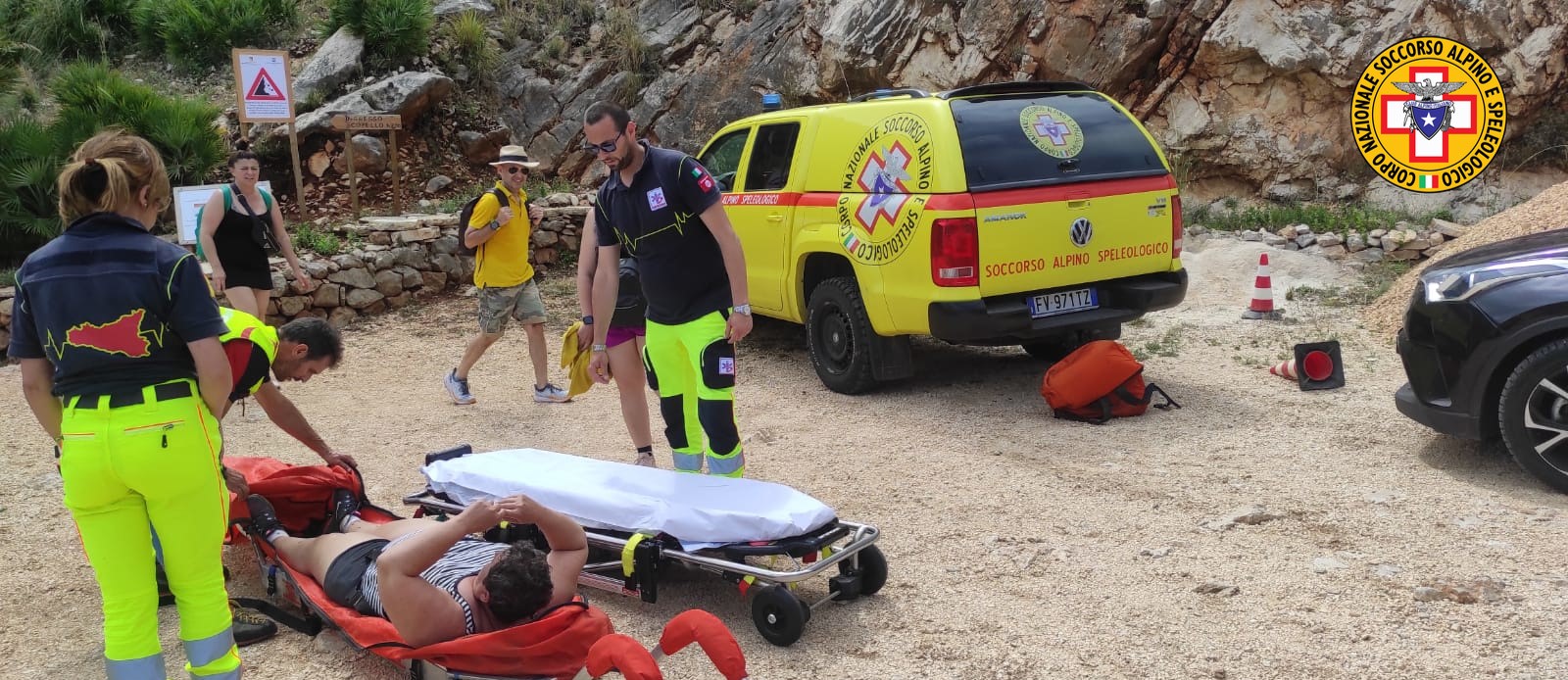 Riserva dello Zingaro, soccorsa un’escursionista francese colta da malore