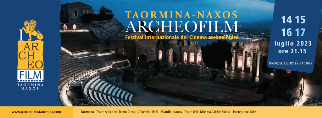 Taormina-Naxos Archeofilm, dal 14 luglio via al festival del cinema